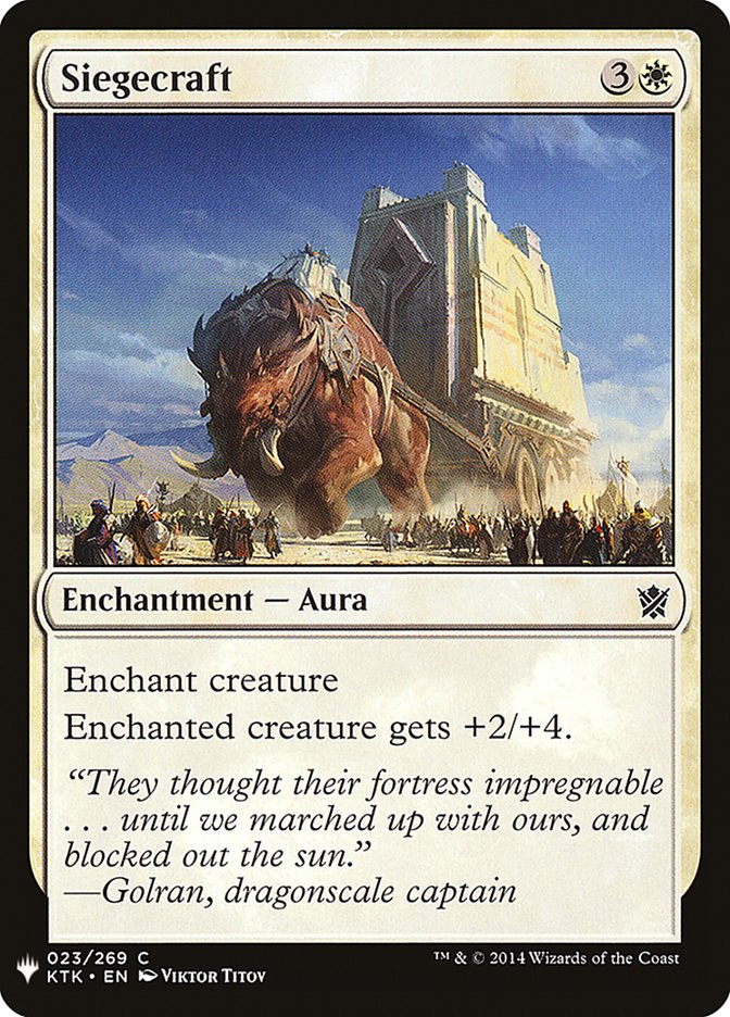 Siegecraft [Mystery Booster] | Play N Trade Winnipeg