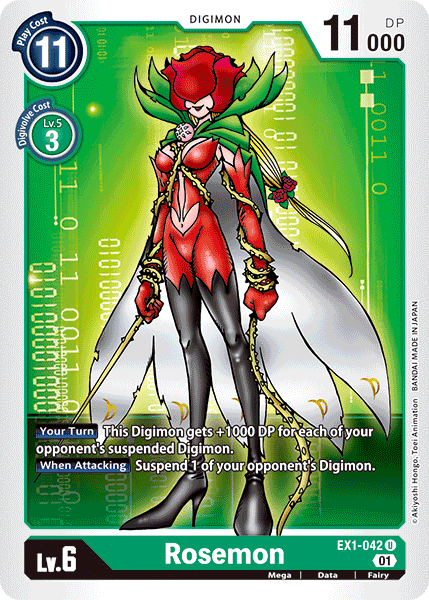 Rosemon [EX1-042] [Classic Collection] | Play N Trade Winnipeg