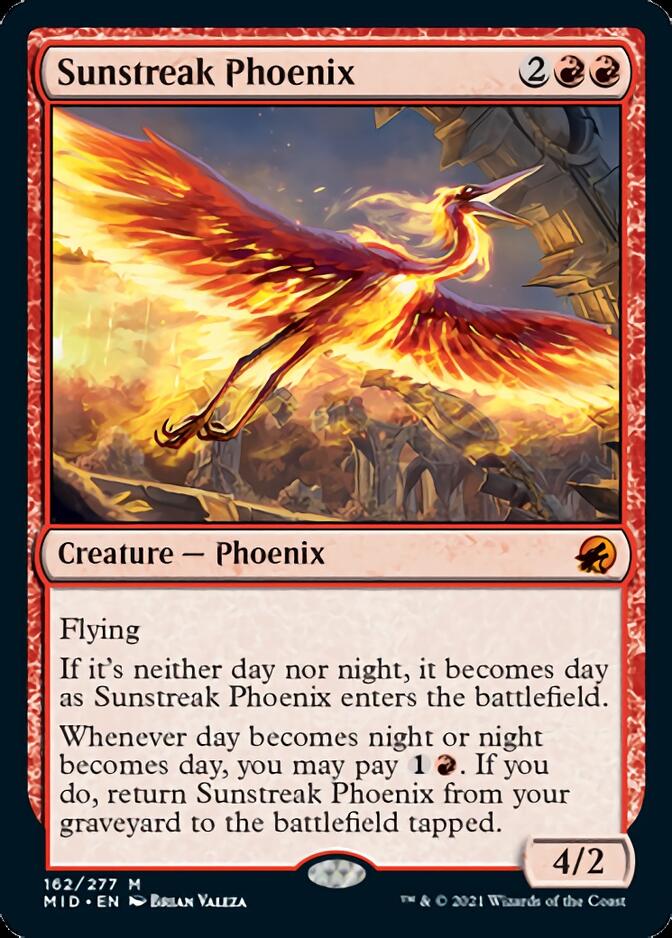 Sunstreak Phoenix [Innistrad: Midnight Hunt] | Play N Trade Winnipeg