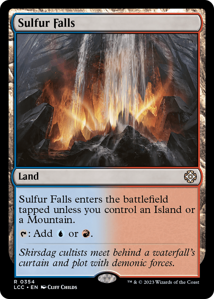 Sulfur Falls [The Lost Caverns of Ixalan Commander] | Play N Trade Winnipeg