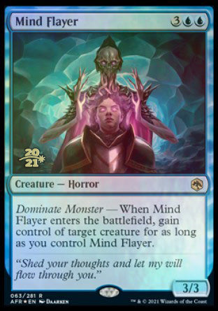 Mind Flayer [Dungeons & Dragons: Adventures in the Forgotten Realms Prerelease Promos] | Play N Trade Winnipeg