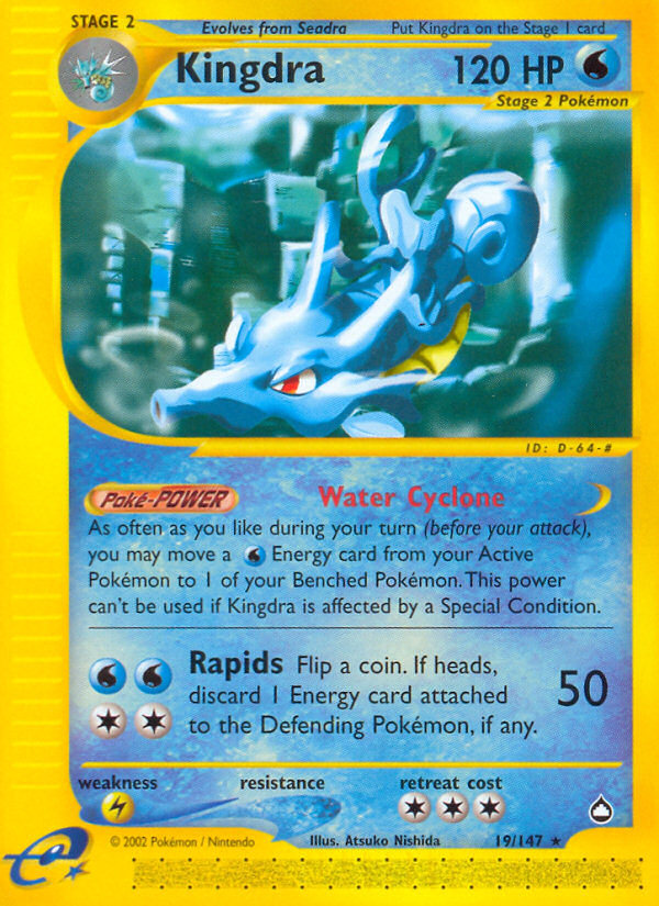 Kingdra (19/147) [Aquapolis] | Play N Trade Winnipeg