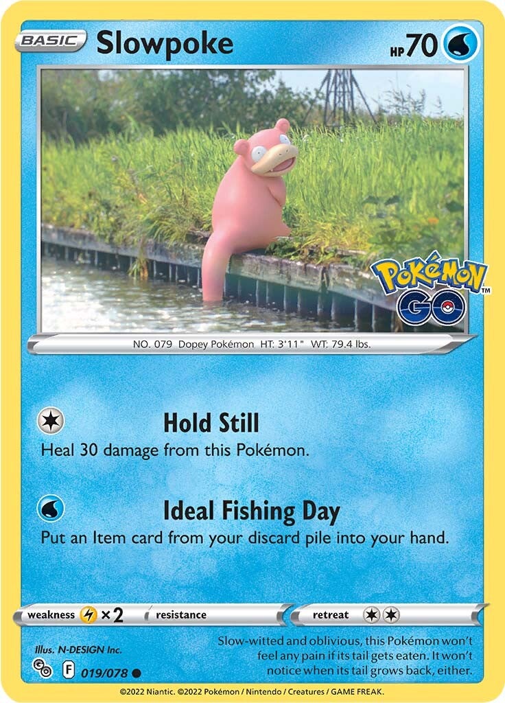 Slowpoke (019/078) [Pokémon GO] | Play N Trade Winnipeg