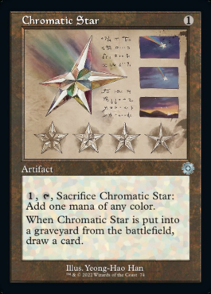 Chromatic Star (Retro Schematic) [The Brothers' War Retro Artifacts] | Play N Trade Winnipeg