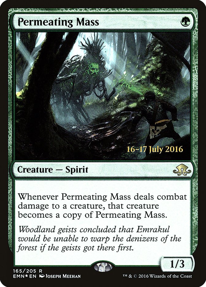 Permeating Mass  [Eldritch Moon Prerelease Promos] | Play N Trade Winnipeg