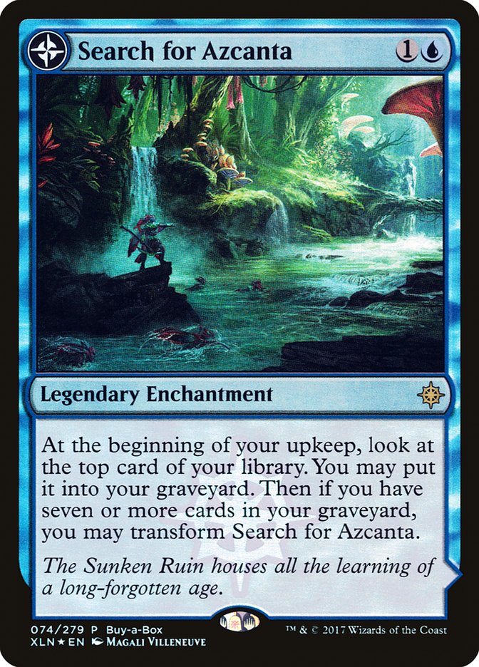 Search for Azcanta // Azcanta, the Sunken Ruin (Buy-A-Box) [Ixalan Treasure Chest] | Play N Trade Winnipeg