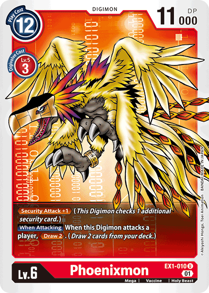 Phoenixmon [EX1-010] [Classic Collection] | Play N Trade Winnipeg