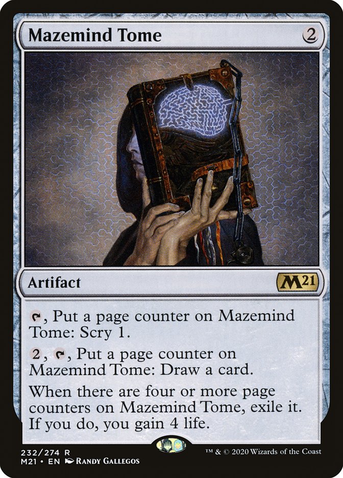 Mazemind Tome [Core Set 2021] | Play N Trade Winnipeg
