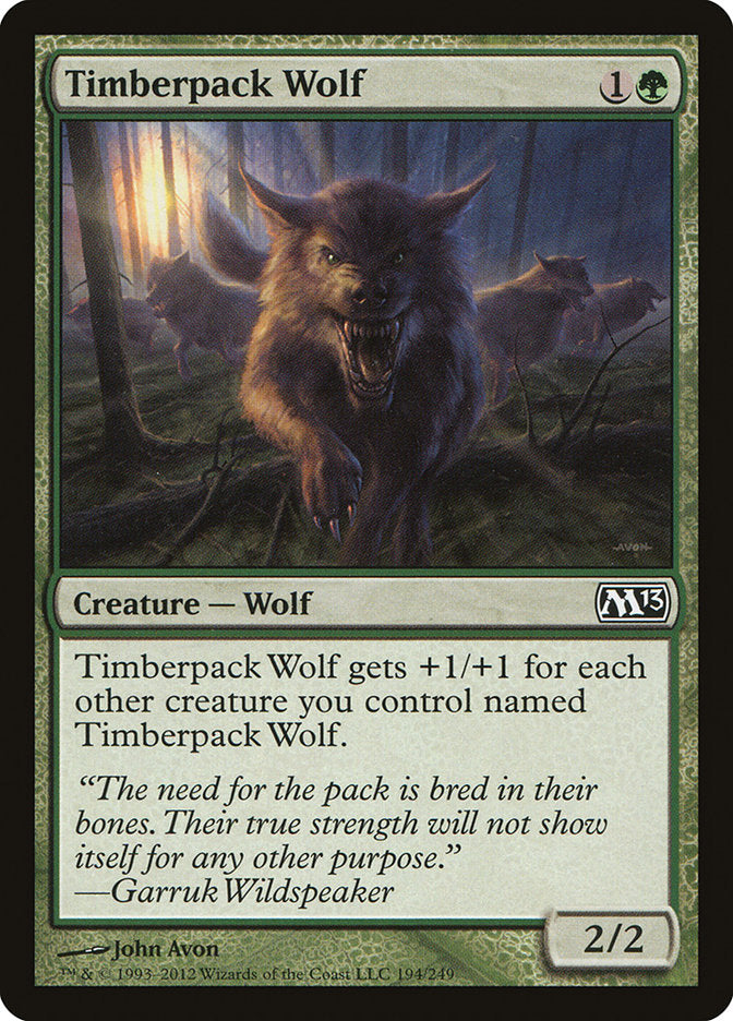 Timberpack Wolf [Magic 2013] | Play N Trade Winnipeg