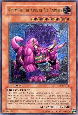 Behemoth the King of All Animals [FET-EN014] Ultimate Rare | Play N Trade Winnipeg