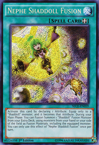 Nephe Shaddoll Fusion [SECE-EN059] Secret Rare | Play N Trade Winnipeg