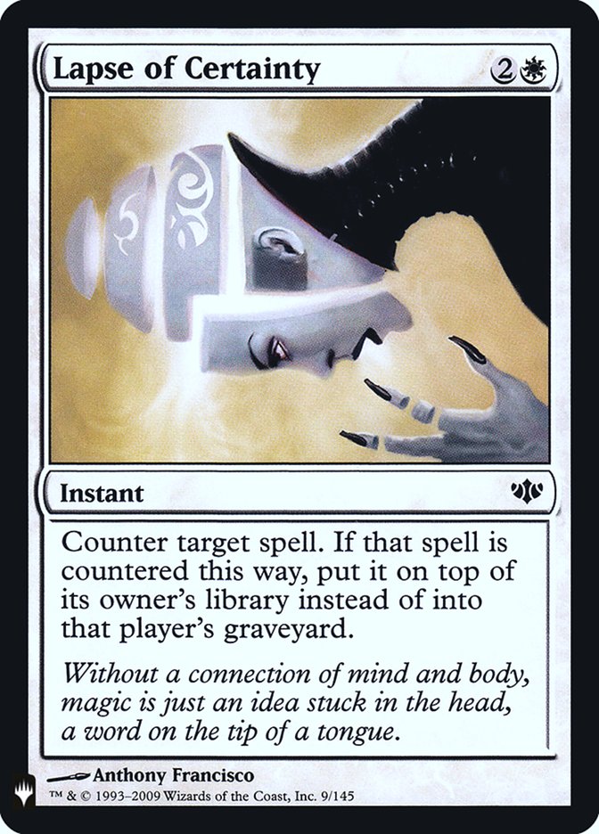 Lapse of Certainty [Mystery Booster] | Play N Trade Winnipeg