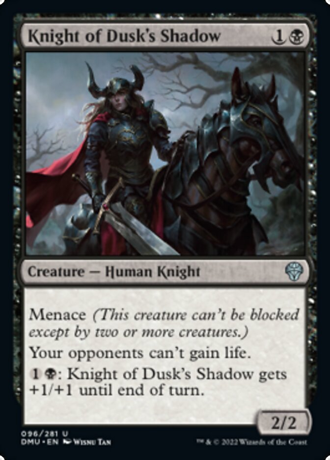 Knight of Dusk's Shadow [Dominaria United] | Play N Trade Winnipeg