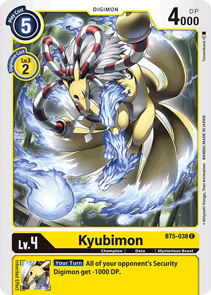 Kyubimon [BT5-038] [Battle of Omni] | Play N Trade Winnipeg