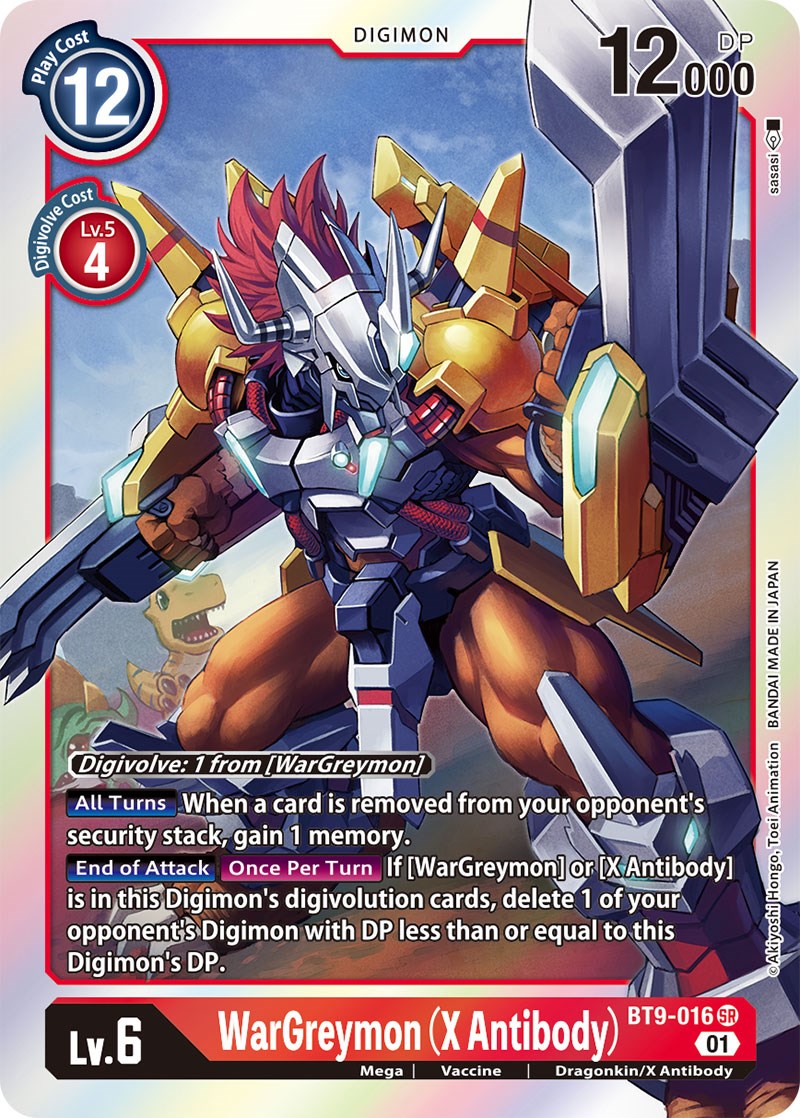 WarGreymon (X Antibody) [BT9-016] [X Record] | Play N Trade Winnipeg