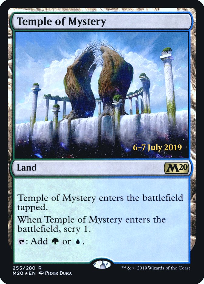 Temple of Mystery  [Core Set 2020 Prerelease Promos] | Play N Trade Winnipeg