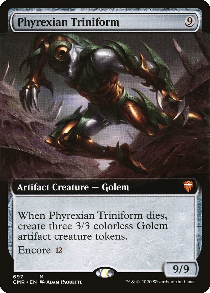 Phyrexian Triniform (Extended) [Commander Legends] | Play N Trade Winnipeg