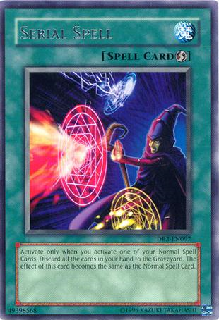 Serial Spell [DR3-EN097] Rare | Play N Trade Winnipeg