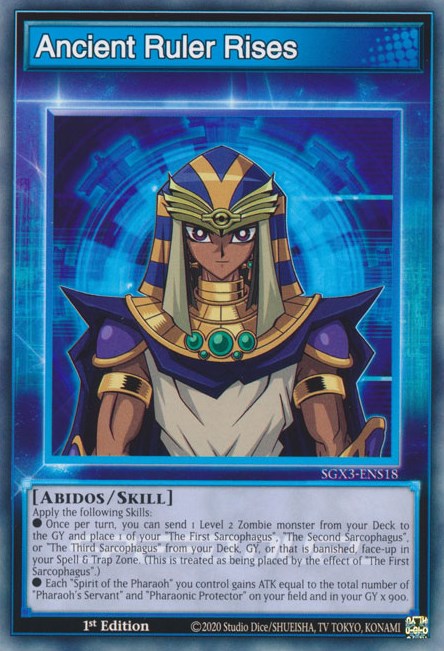 Ancient Ruler Rises [SGX3-ENS18] Common | Play N Trade Winnipeg