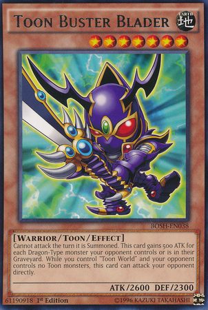 Toon Buster Blader [BOSH-EN038] Rare | Play N Trade Winnipeg