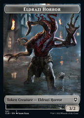 Horror // Eldrazi Horror Double-sided Token [Commander Legends: Battle for Baldur's Gate Tokens] | Play N Trade Winnipeg