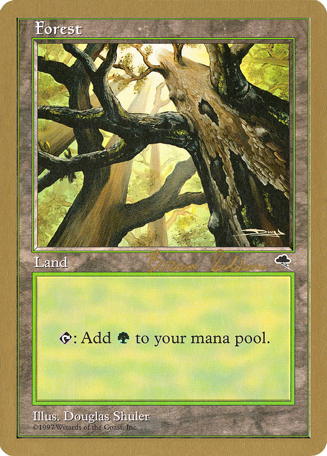 Forest (bs347) (Brian Selden) [World Championship Decks 1998] | Play N Trade Winnipeg