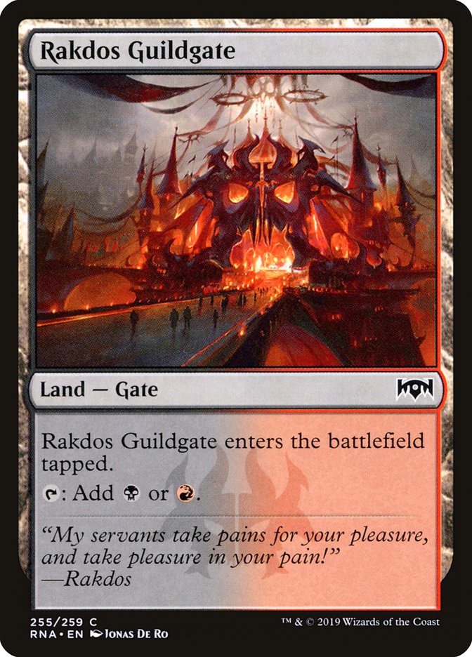 Rakdos Guildgate (255/259) [Ravnica Allegiance] | Play N Trade Winnipeg