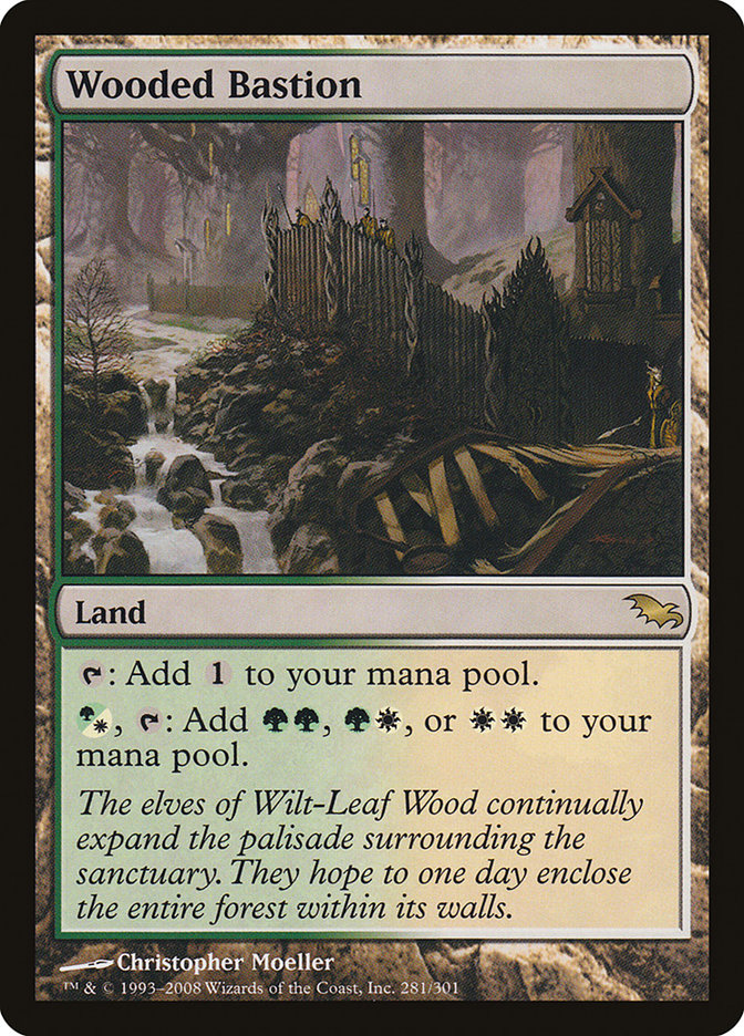 Wooded Bastion [Shadowmoor] | Play N Trade Winnipeg