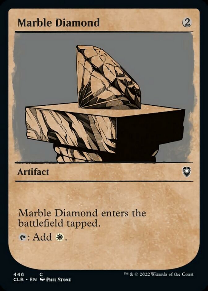 Marble Diamond (Showcase) [Commander Legends: Battle for Baldur's Gate] | Play N Trade Winnipeg