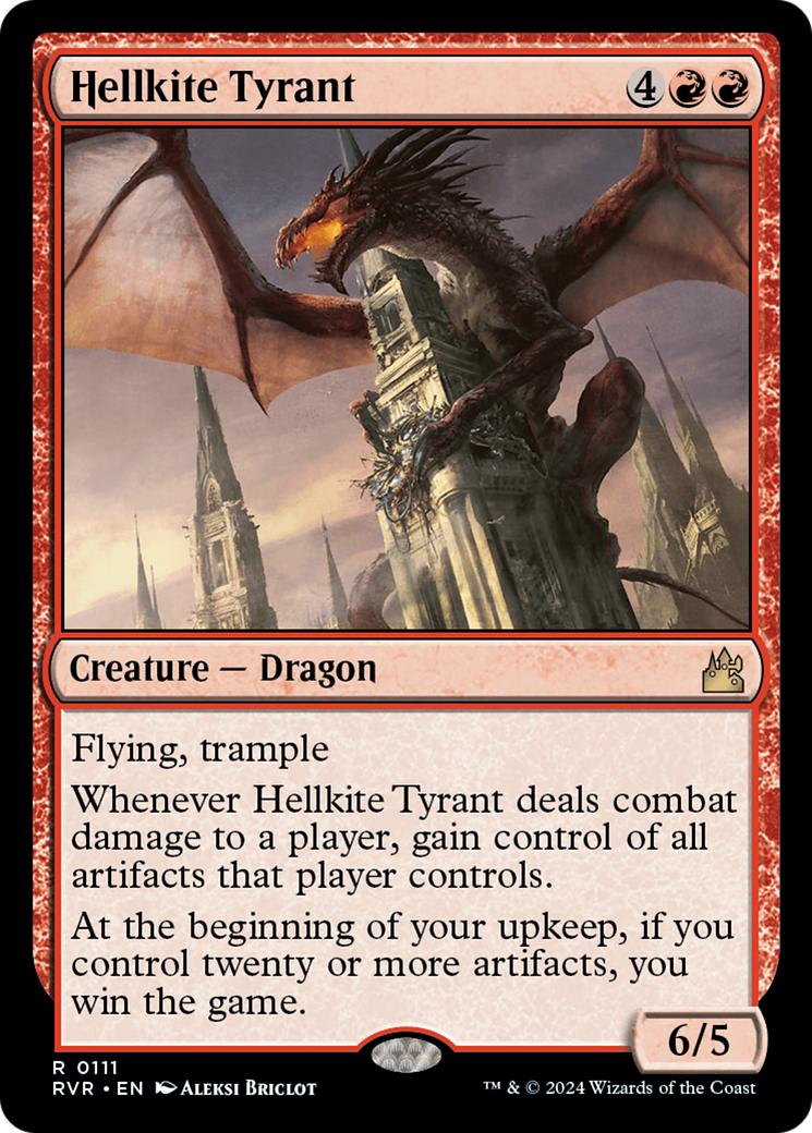 Hellkite Tyrant [Ravnica Remastered] | Play N Trade Winnipeg