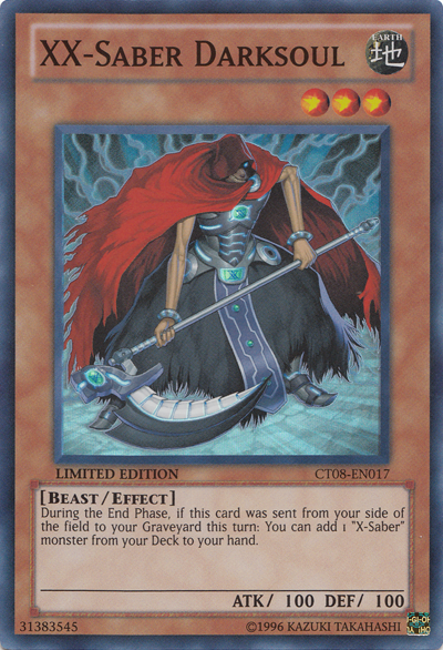 XX-Saber Darksoul [CT08-EN017] Super Rare | Play N Trade Winnipeg