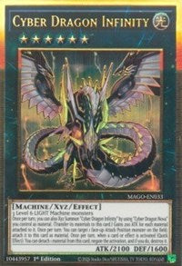 Cyber Dragon Infinity [MAGO-EN033] Gold Rare | Play N Trade Winnipeg