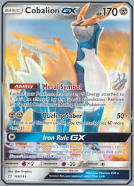 Cobalion GX (106/181) (Perfection - Henry Brand) [World Championships 2019] | Play N Trade Winnipeg