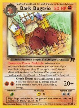 Dark Dugtrio (23/82) [Team Rocket Unlimited] | Play N Trade Winnipeg