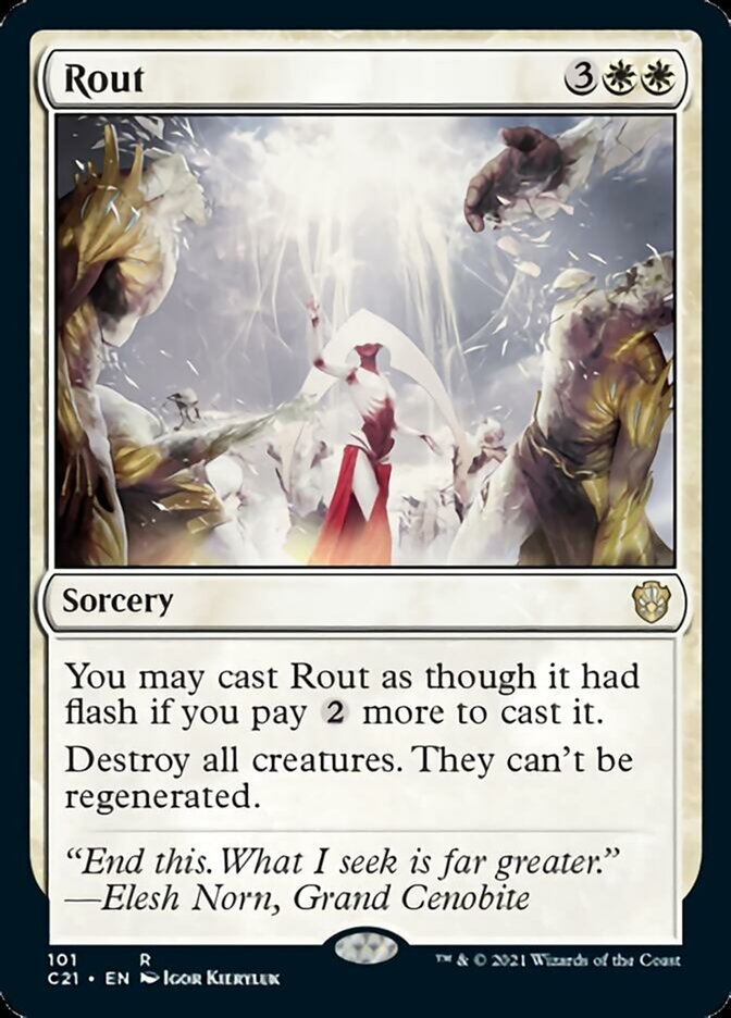 Rout [Commander 2021] | Play N Trade Winnipeg
