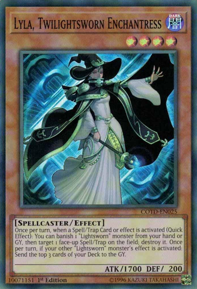 Lyla, Twilightsworn Enchantress [COTD-EN025] Super Rare | Play N Trade Winnipeg