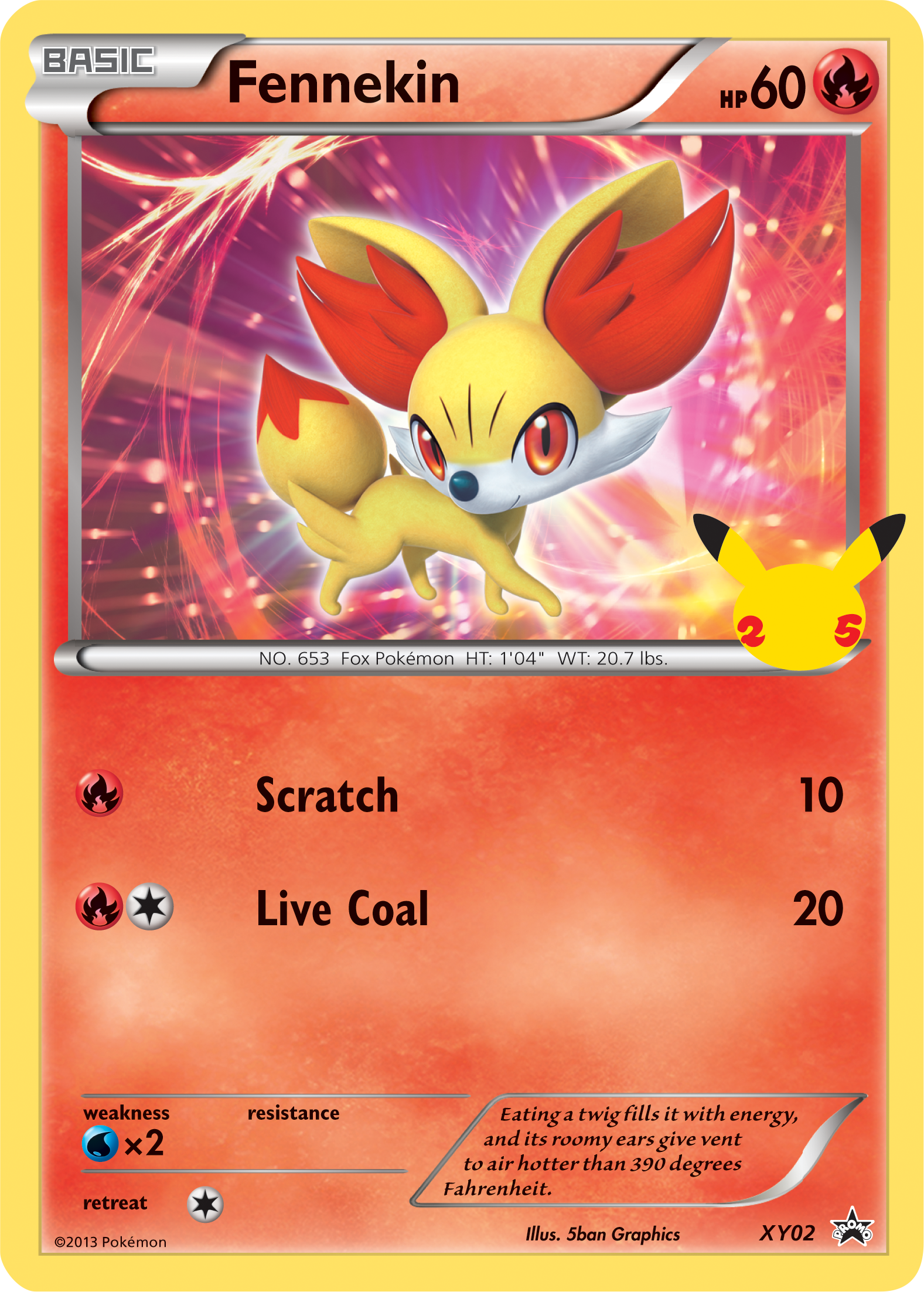 Fennekin (XY02) [First Partner Pack] | Play N Trade Winnipeg