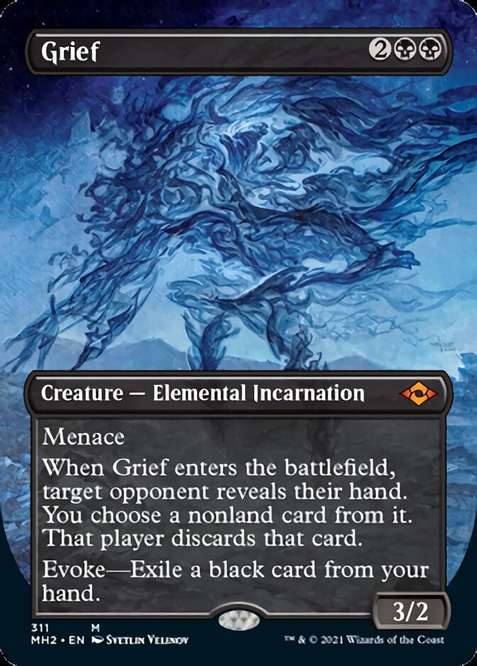 Grief (Borderless Alternate Art) [Modern Horizons 2] | Play N Trade Winnipeg