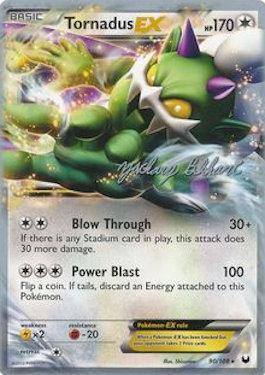 Tornadus EX (90/108) (CMT - Zachary Bokhari) [World Championships 2012] | Play N Trade Winnipeg