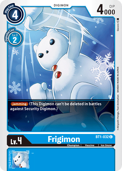 Frigimon [BT1-032] [Release Special Booster Ver.1.0] | Play N Trade Winnipeg