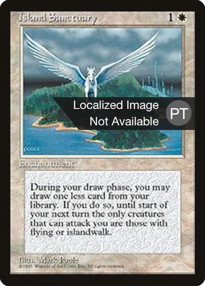 Island Sanctuary [Fourth Edition (Foreign Black Border)] | Play N Trade Winnipeg