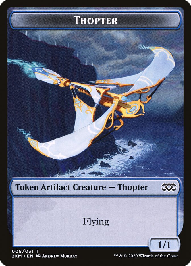 Thopter (008/031) [Double Masters Tokens] | Play N Trade Winnipeg