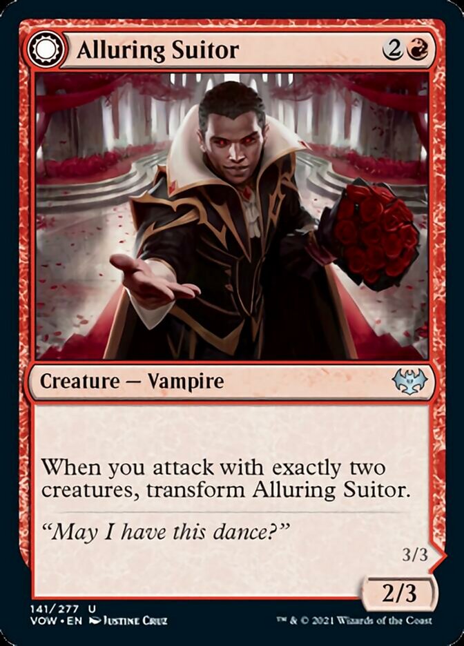 Alluring Suitor // Deadly Dancer [Innistrad: Crimson Vow] | Play N Trade Winnipeg