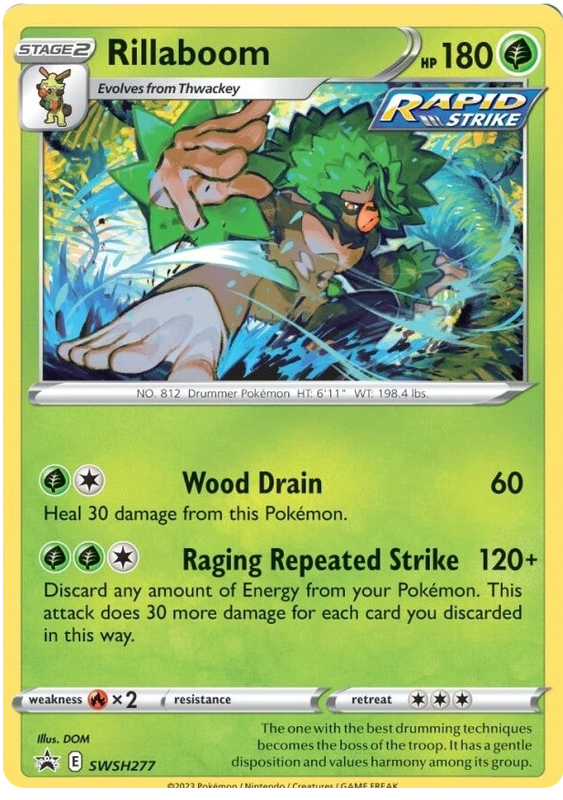 Rillaboom (SWSH277) [Sword & Shield: Black Star Promos] | Play N Trade Winnipeg