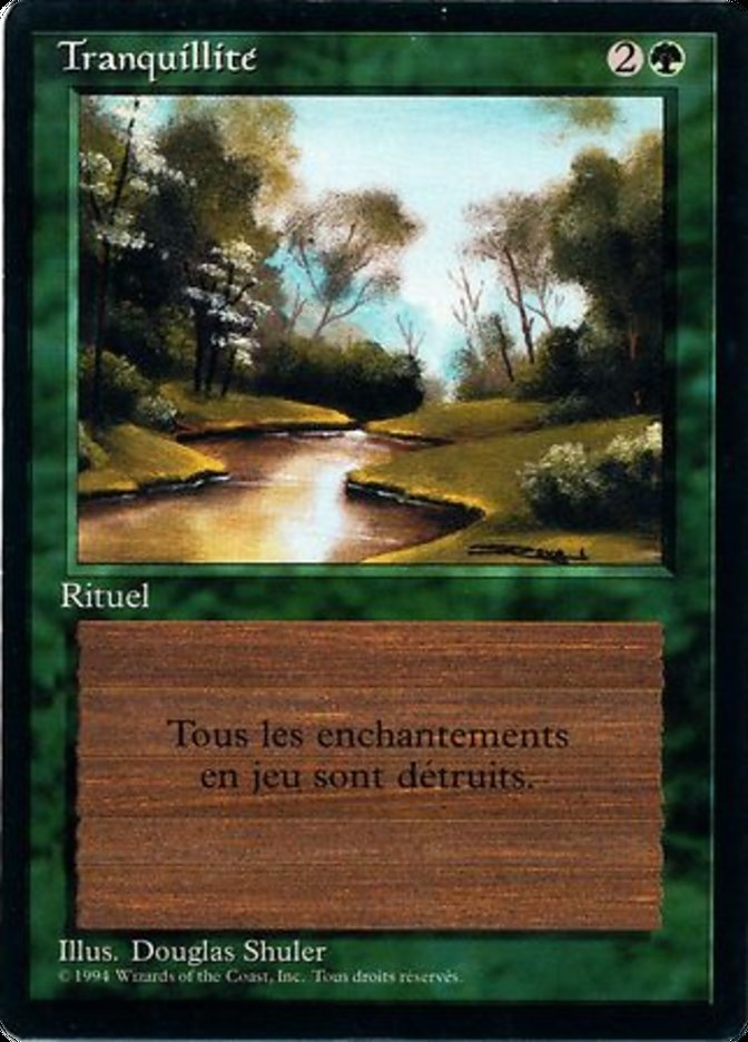 Tranquility [Foreign Black Border] | Play N Trade Winnipeg