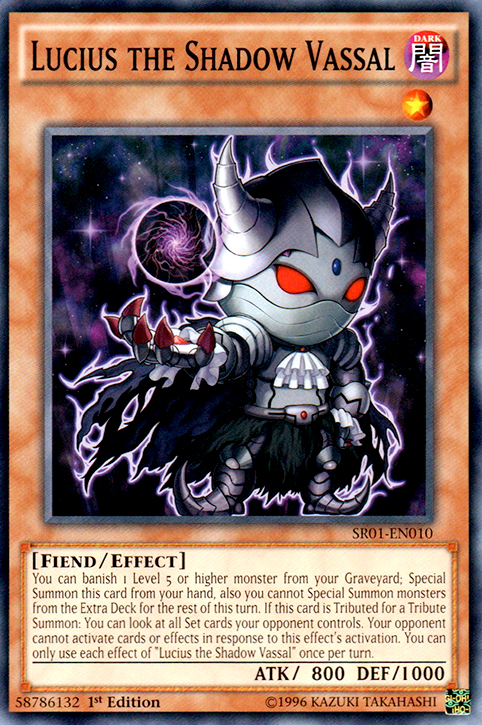 Lucius the Shadow Vassal [SR01-EN010] Common | Play N Trade Winnipeg