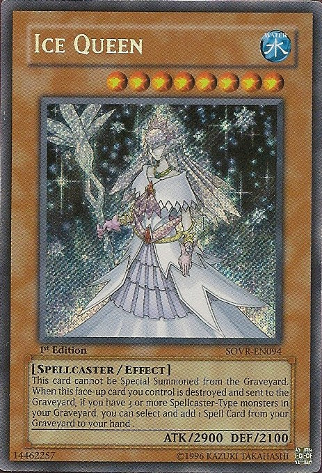 Ice Queen [SOVR-EN094] Secret Rare | Play N Trade Winnipeg