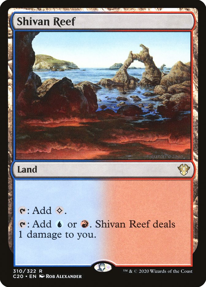 Shivan Reef [Commander 2020] | Play N Trade Winnipeg