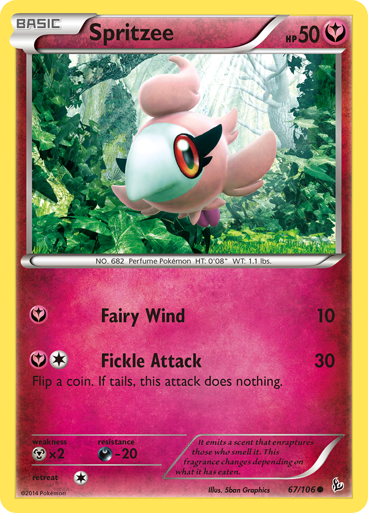 Spritzee (67/106) [XY: Flashfire] | Play N Trade Winnipeg