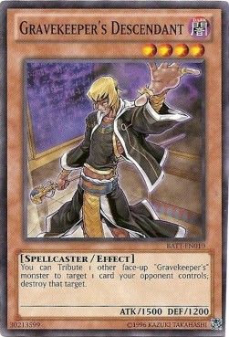 Gravekeeper's Descendant [BATT-EN010] Starfoil Rare | Play N Trade Winnipeg